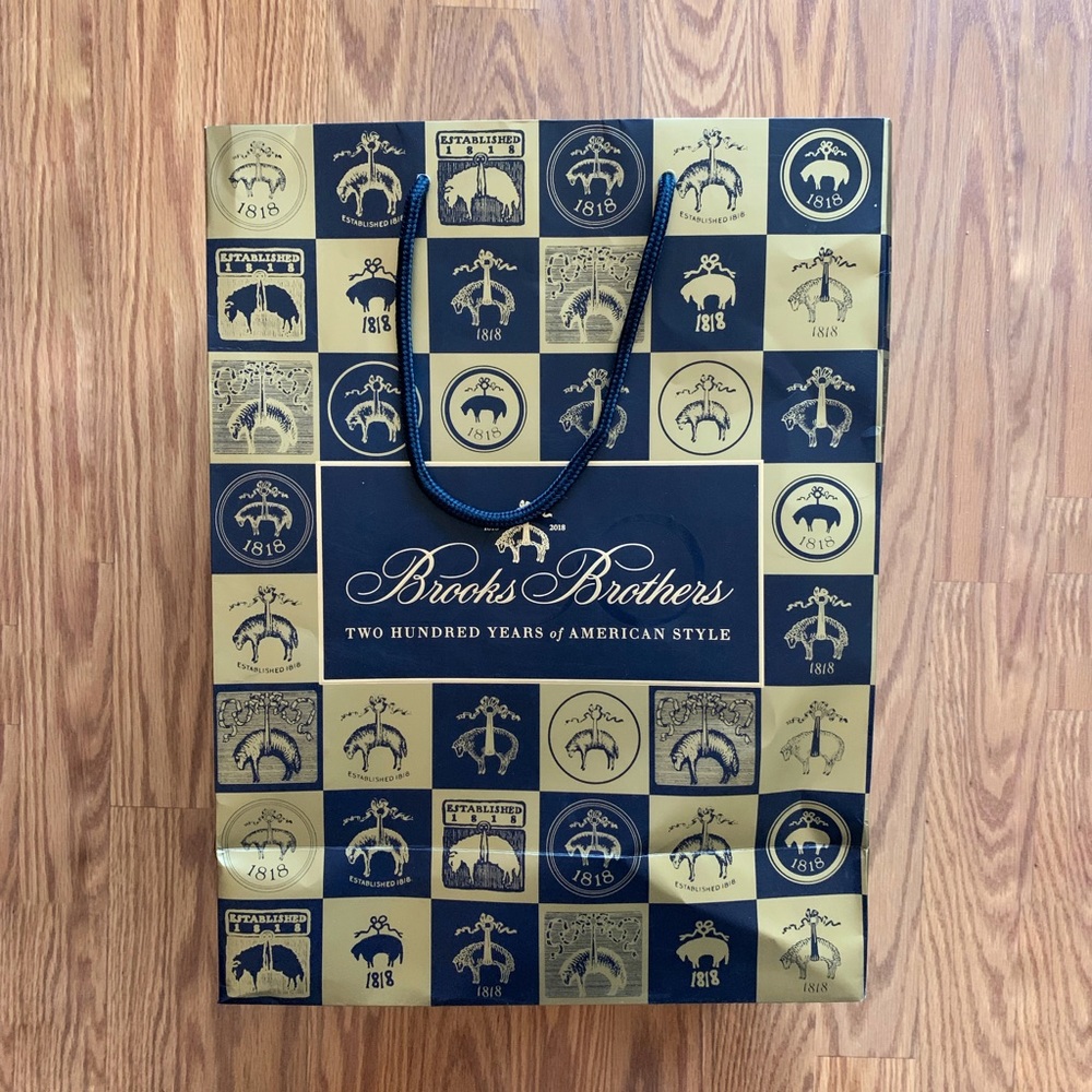 Brooks Brothers Shopping Bag